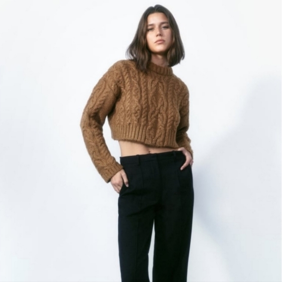 Zara Cable Knit Sweater - Picture 5 of 7
